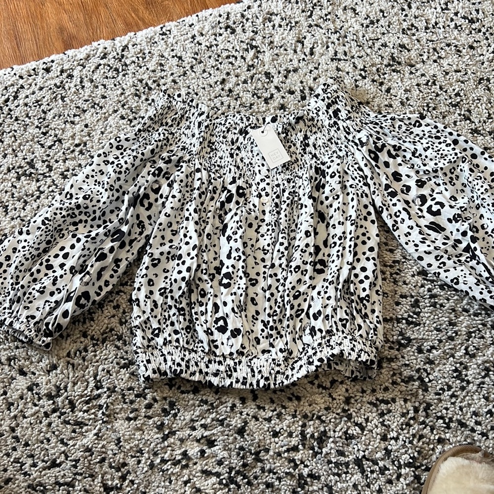Off the shoulder blouse